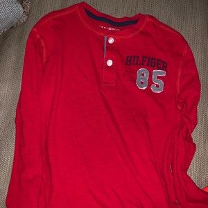 Hilfiger Button Long Sleeve Tee